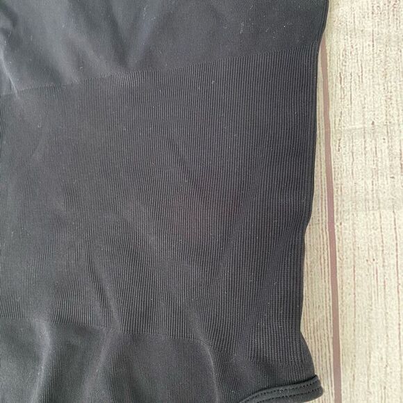 Bodysuit women S scoopneck Longsleeve fitted black - Picture 5 of 8